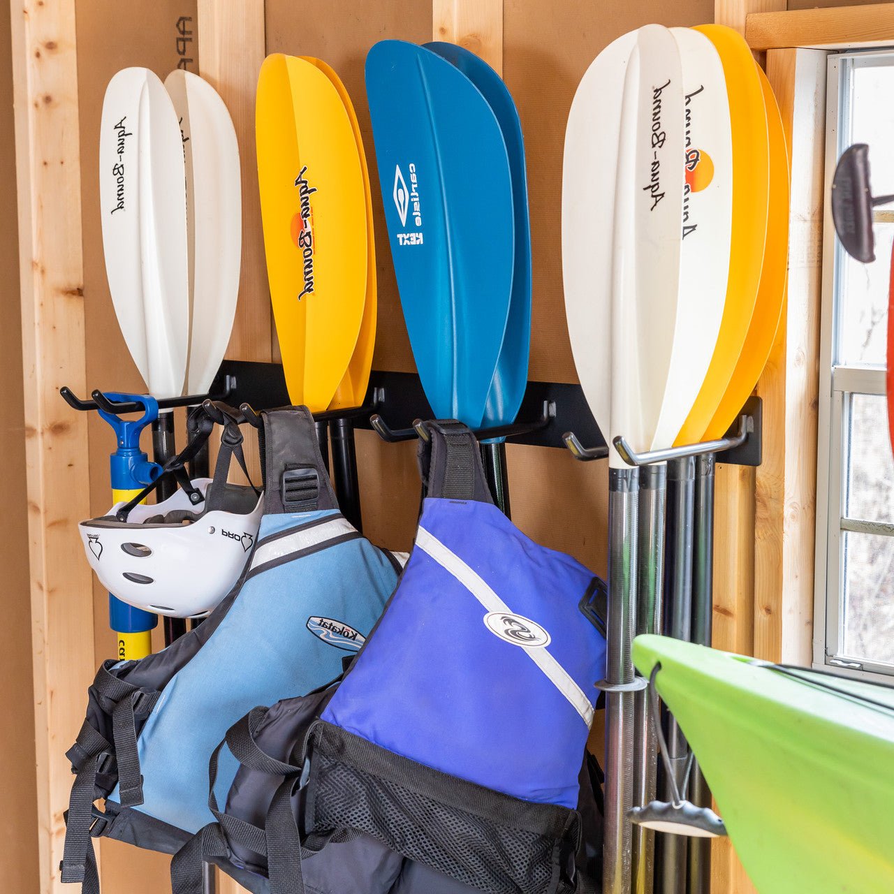 Laurel Lake Paddle Storage Rack | Holds 16 Paddles | Backcountry Sportsman