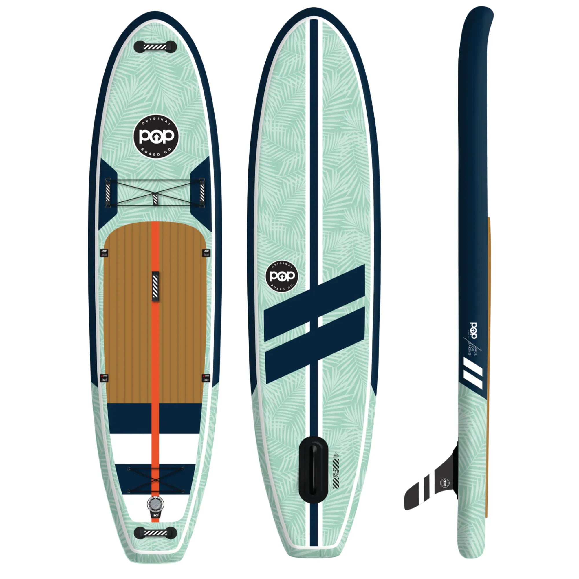 11'0 Yacht Hopper Mint/Teak/Blue | Backcountry Sportsman
