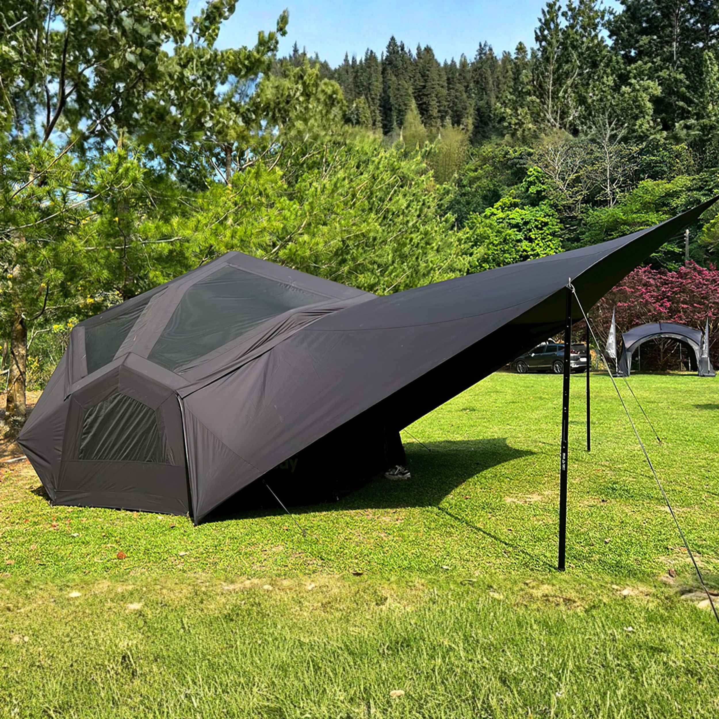 Coody | RBM Bestona Inflatable Tent for 2-4 Person (Black)