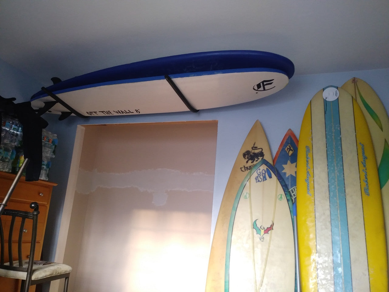 Hi-Port 1 | Surfboard Storage Ceiling Rack | Holds 50 lbs | Backcountry Sportsman