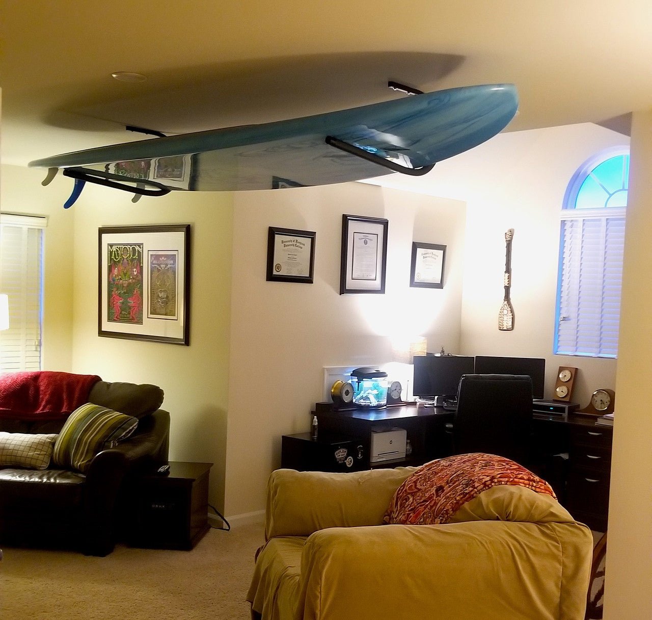 Hi-Port 1 | SUP Storage Ceiling and Wall Hooks | Holds 50 lbs | Backcountry Sportsman
