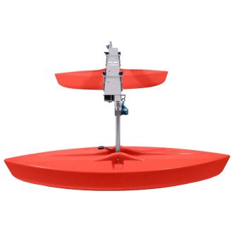 Canoe Stabilizer Float Package - Red Floats - 45" Universal Receiver