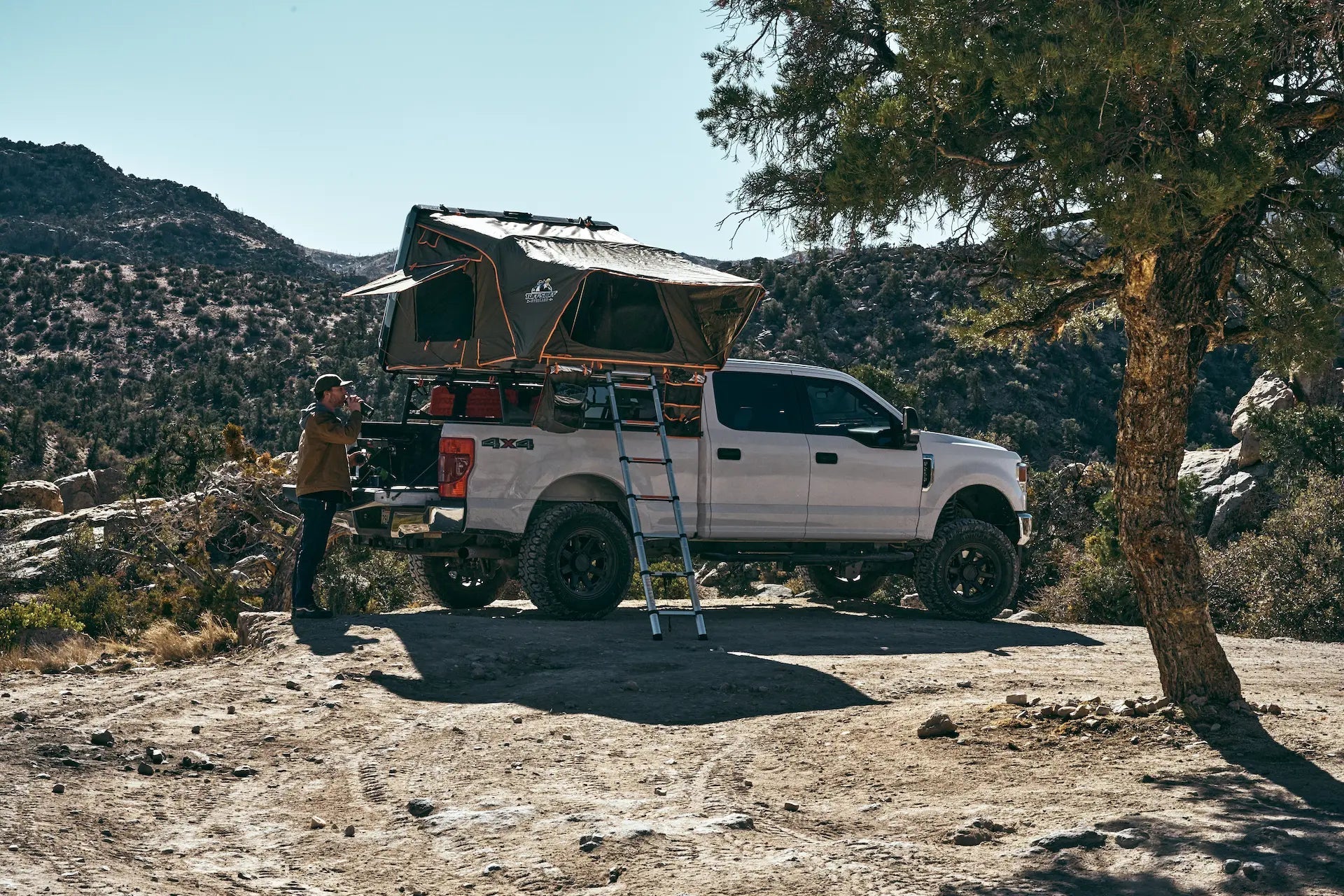 Alpha Hardshell Rooftop Tent – ABS – 2–3 Person – Black – All-Season Overland Shelter | Backcountry Sportsman