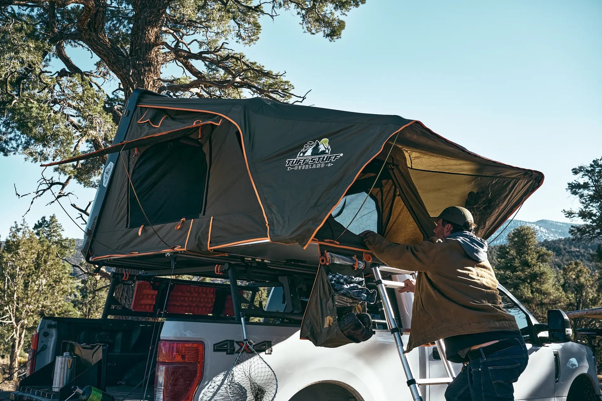 Alpha Hardshell Rooftop Tent – ABS – 2–3 Person – Black – All-Season Overland Shelter | Backcountry Sportsman