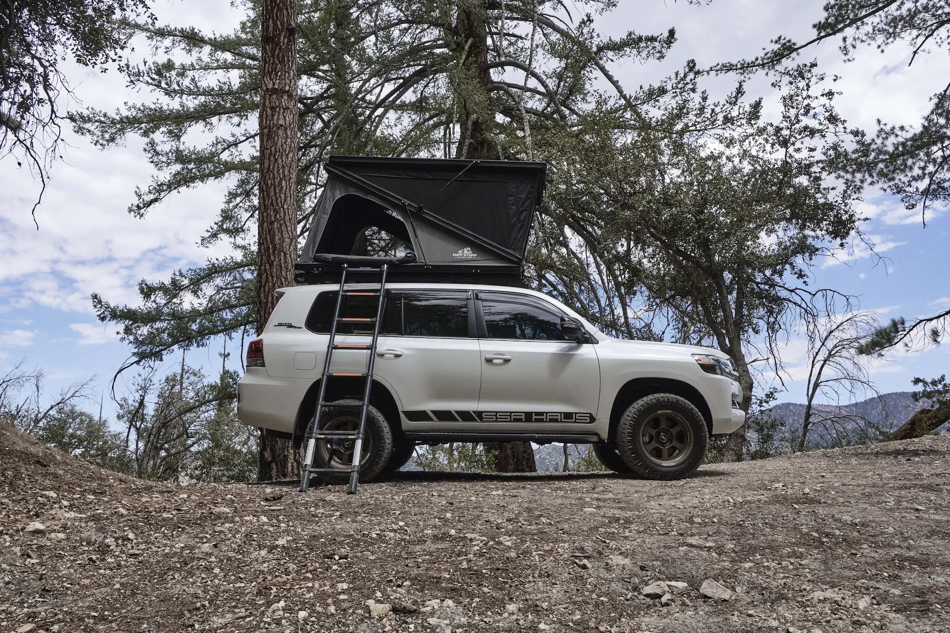 Alpine 51 Hardshell Rooftop Tent – Aluminum – 2 Person – Black – Compact Overland Design | Backcountry Sportsman