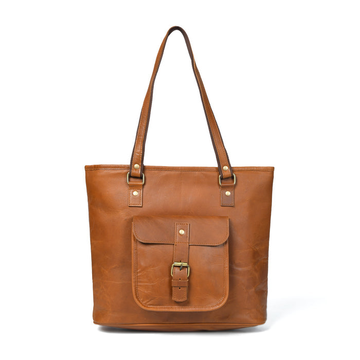Classic Chic Genuine Leather Tote | Backcountry Sportsman