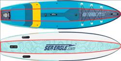 Sea Eagle LB11 LongBoard SUP Start Up Package - 11' Inflatable Paddle | Backcountry Sportsman
