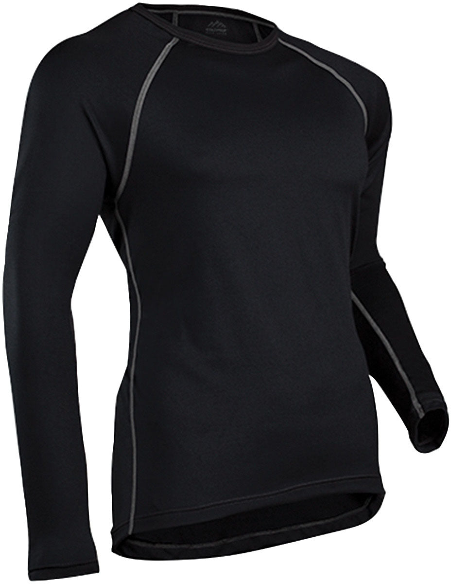 Quest Mens Crew Black Lg | Backcountry Sportsman