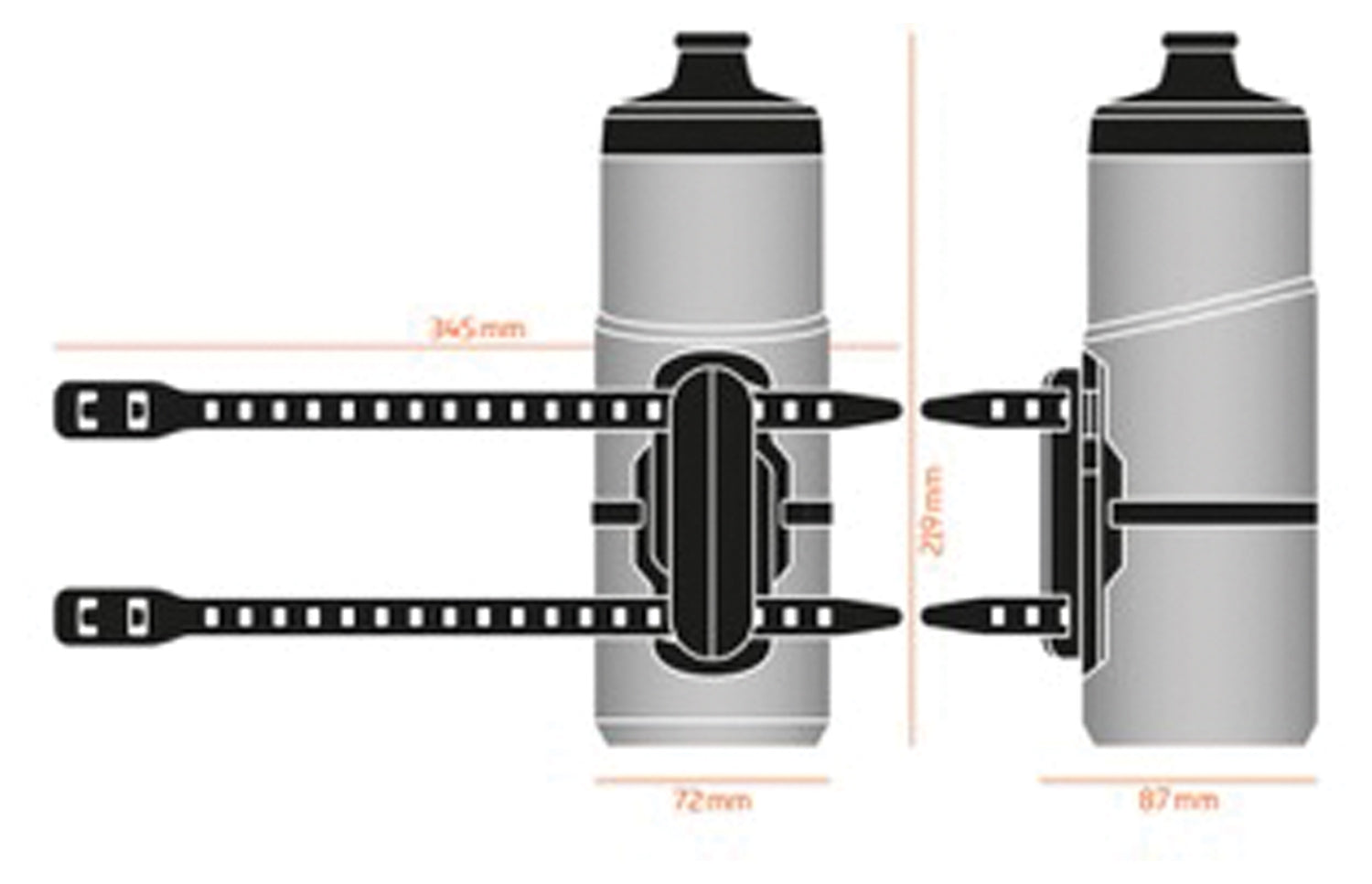 Twist 600 Ml Bottle W Uni Base | Backcountry Sportsman