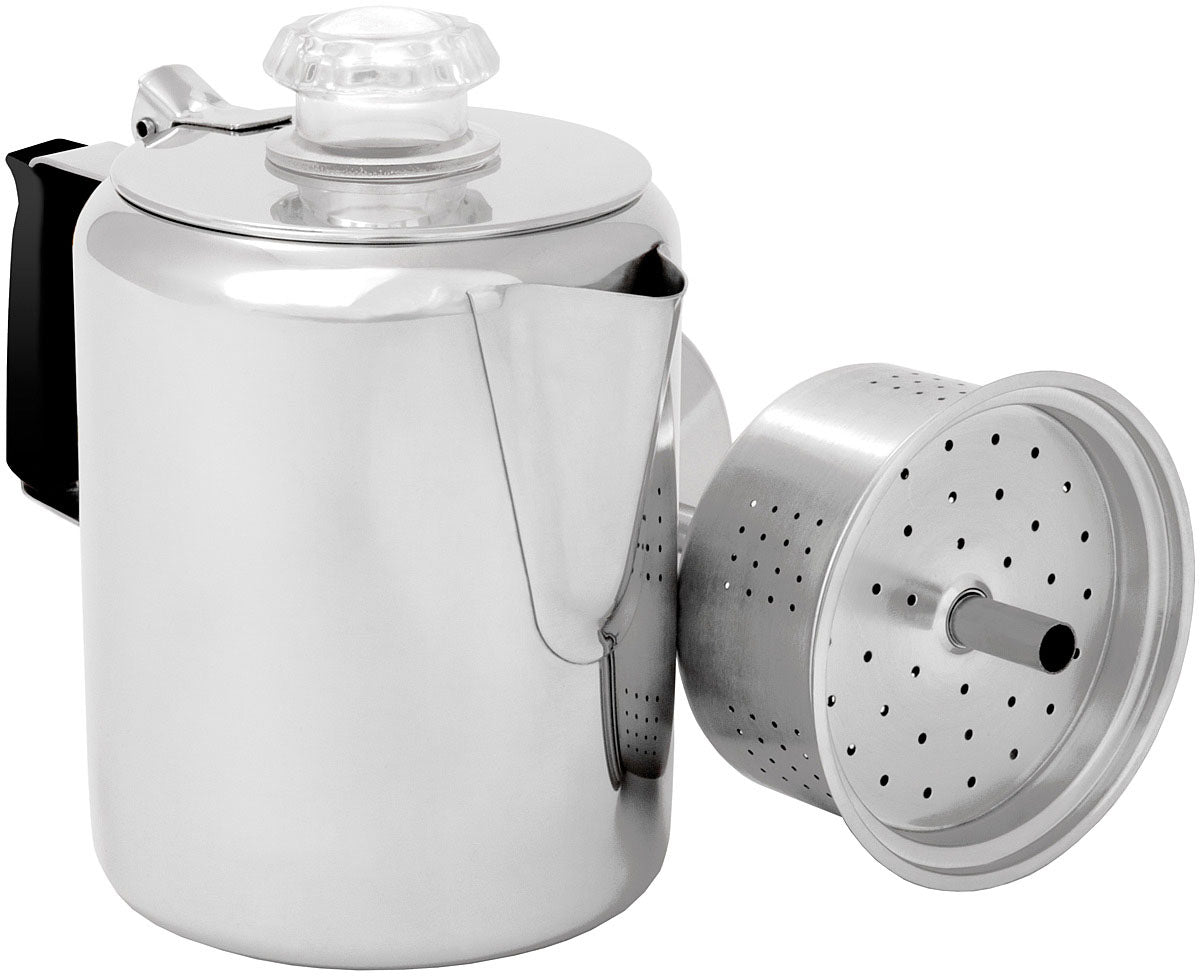 Glacier Stainless 9 Cup Perc | Backcountry Sportsman