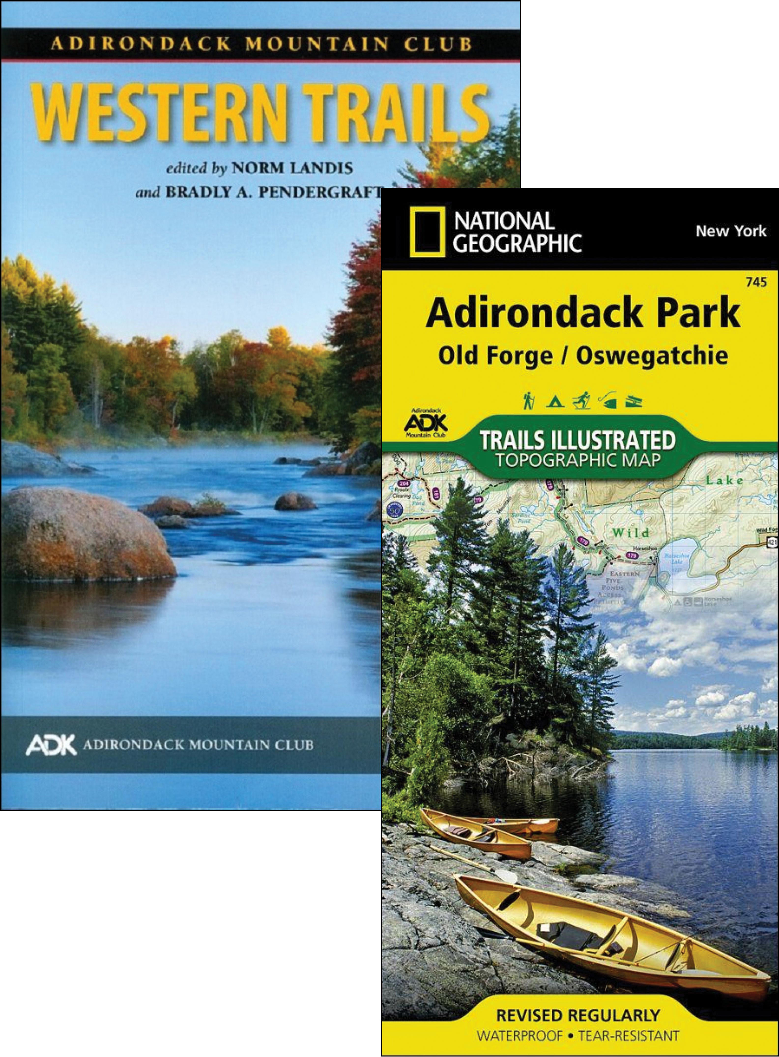 Adk Western Trails Map Pack | Backcountry Sportsman