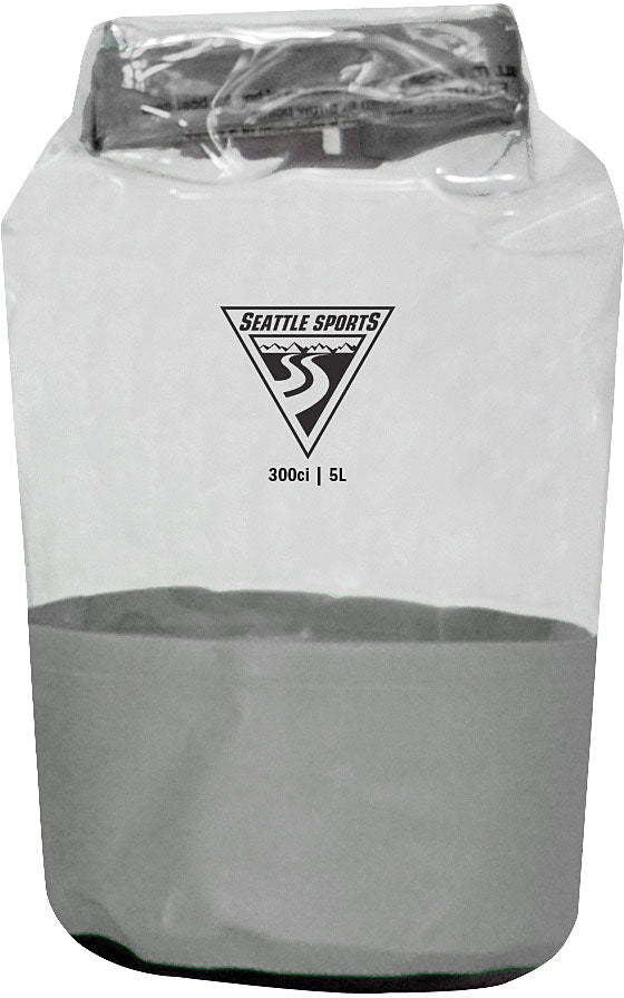 Glacier Clear Dry Bag Grey 5 L
