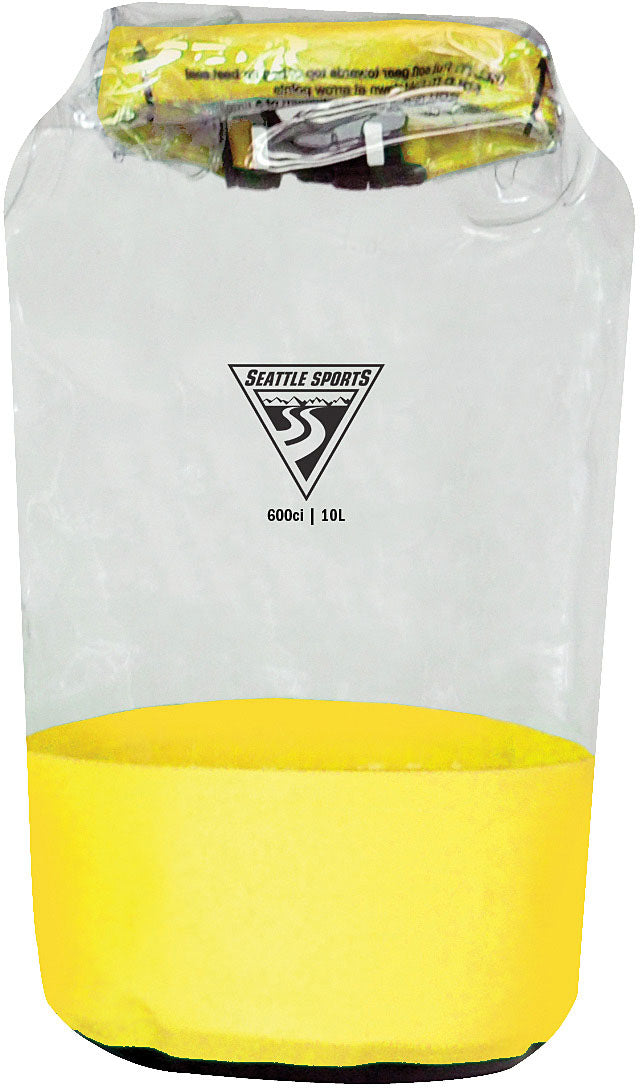 Glacier Clear Dry Bag Ylw 10 L