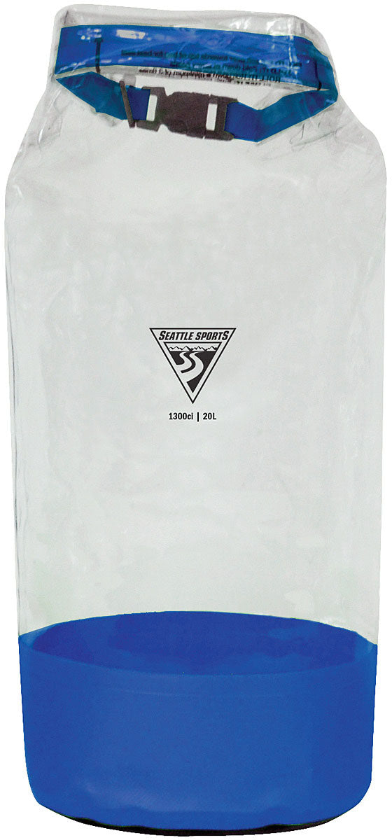Glacier Clear Dry Bag Blu 21 L