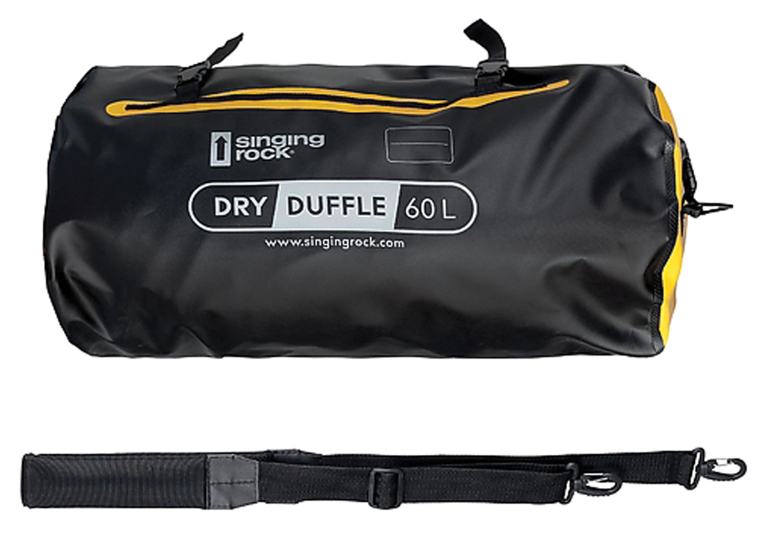 Dry Duffle 60 L Black/Yellow | Backcountry Sportsman