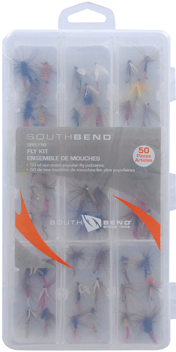 Flies Assorted 50 Pk W/Bo X