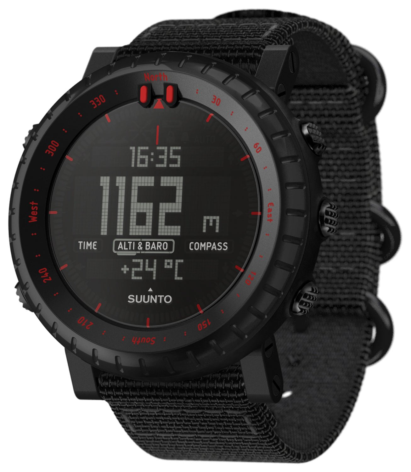 Suunto Core Black & Red | Backcountry Sportsman