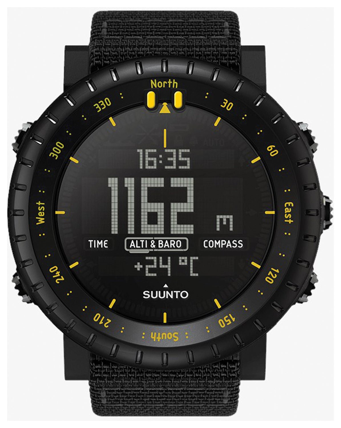 Suunto Core Black & Yellow | Backcountry Sportsman