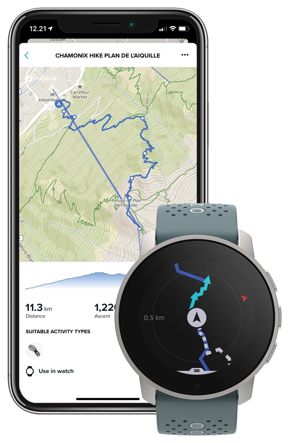 Suunto 9 Peak Moss Gray | Backcountry Sportsman