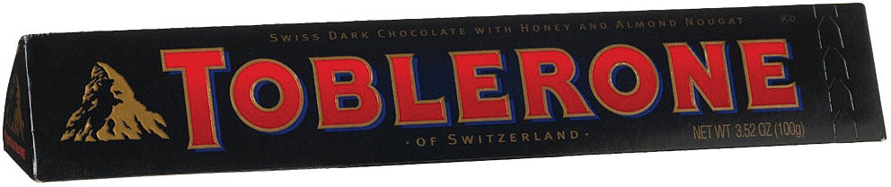 Toblerone Bar Drk Choco 3.52 Oz | Backcountry Sportsman