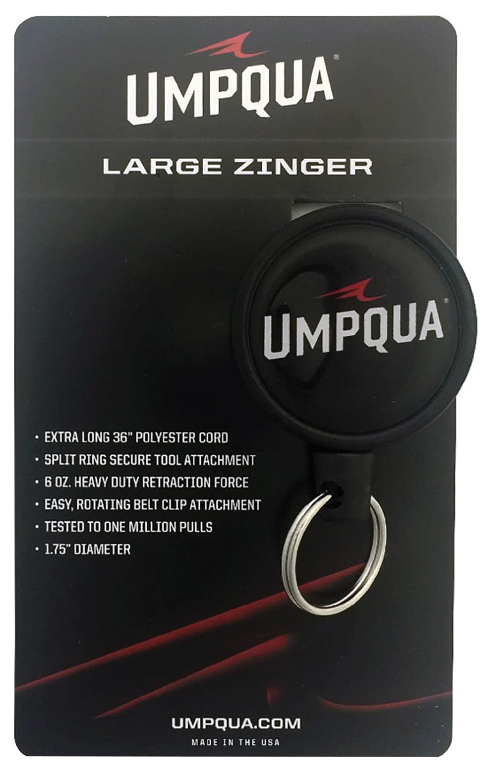 Umpqua Retractor Clip On   Lrg