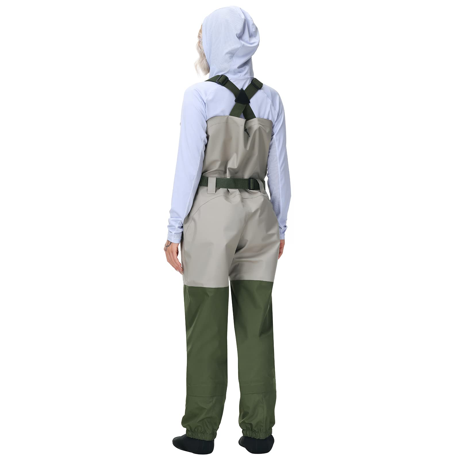 BASSDASH IMMERSE Women’s Breathable Stocking Foot Fishing Waders Waterproof Lightweight Chest Wader | Backcountry Sportsman