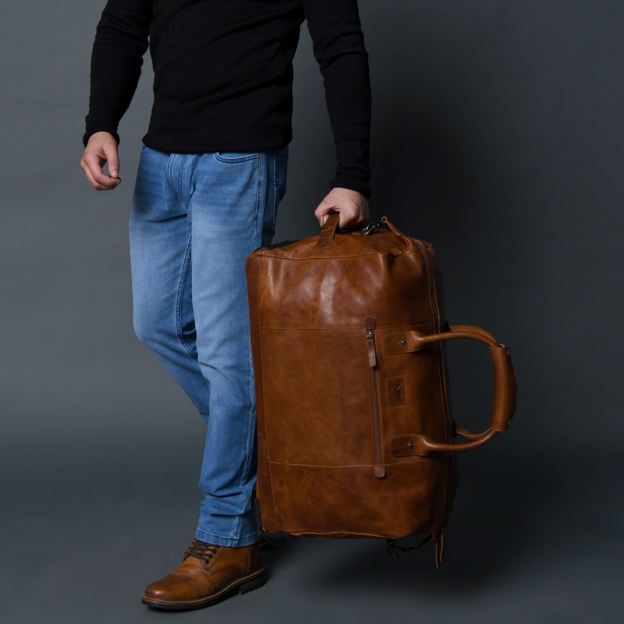Harbor Leather Trolly Carry-On | Backcountry Sportsman
