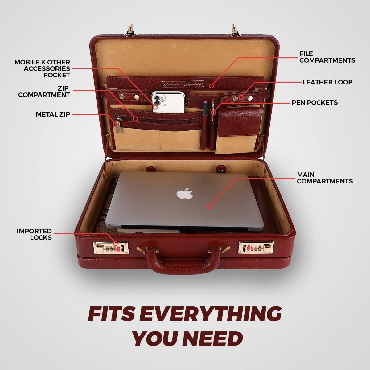 Expandable Office Suitcase Briefcase | Backcountry Sportsman