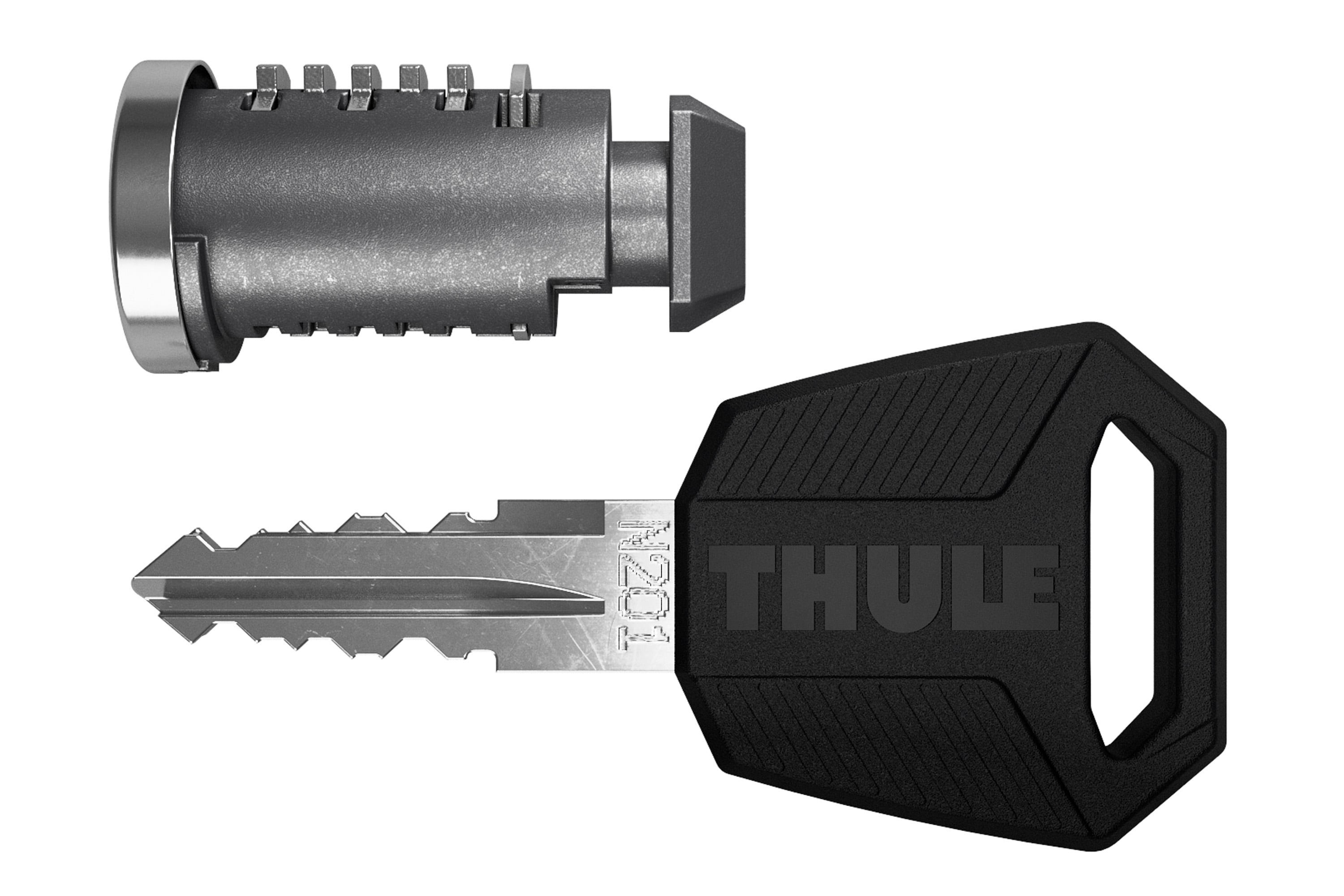 Thule One-Key System 6-pack black