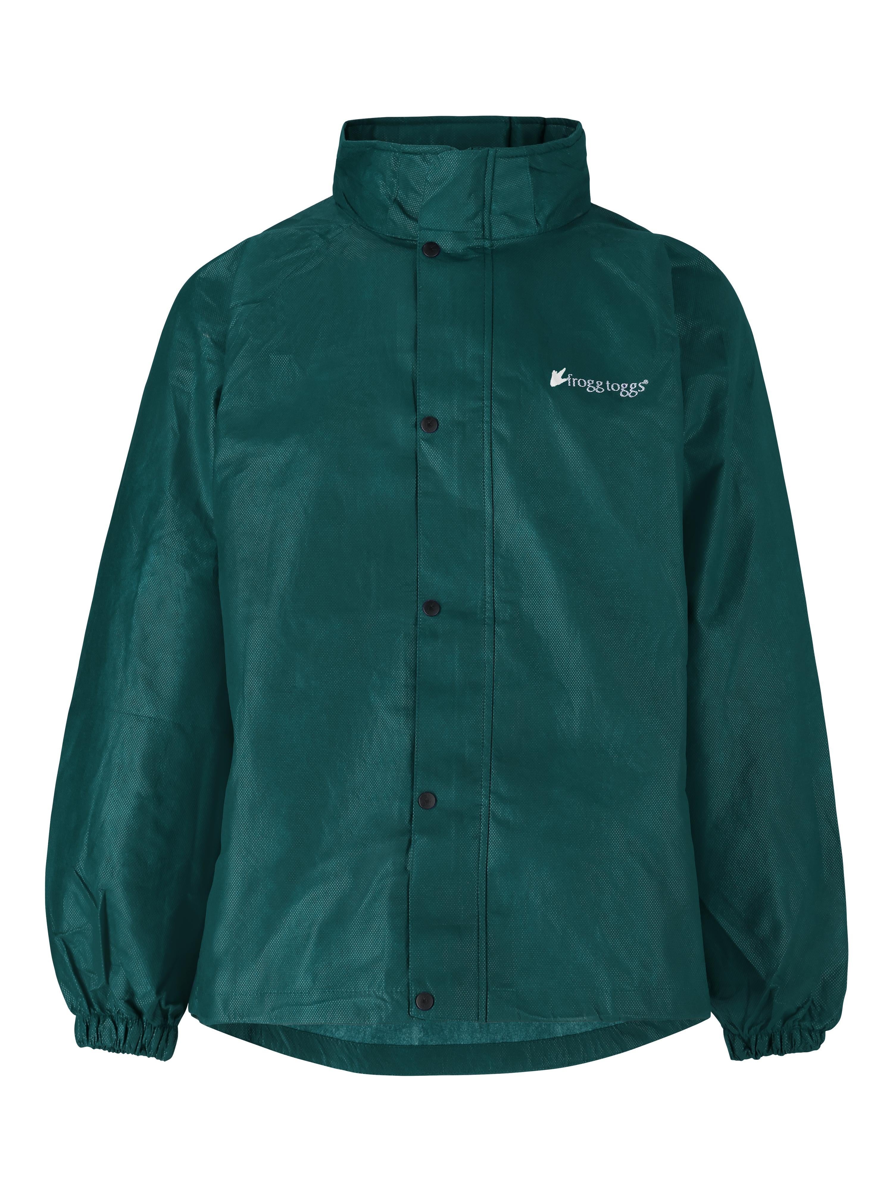 Men's Classic All-Sport Rain Suit | Dark Green / Black Pants