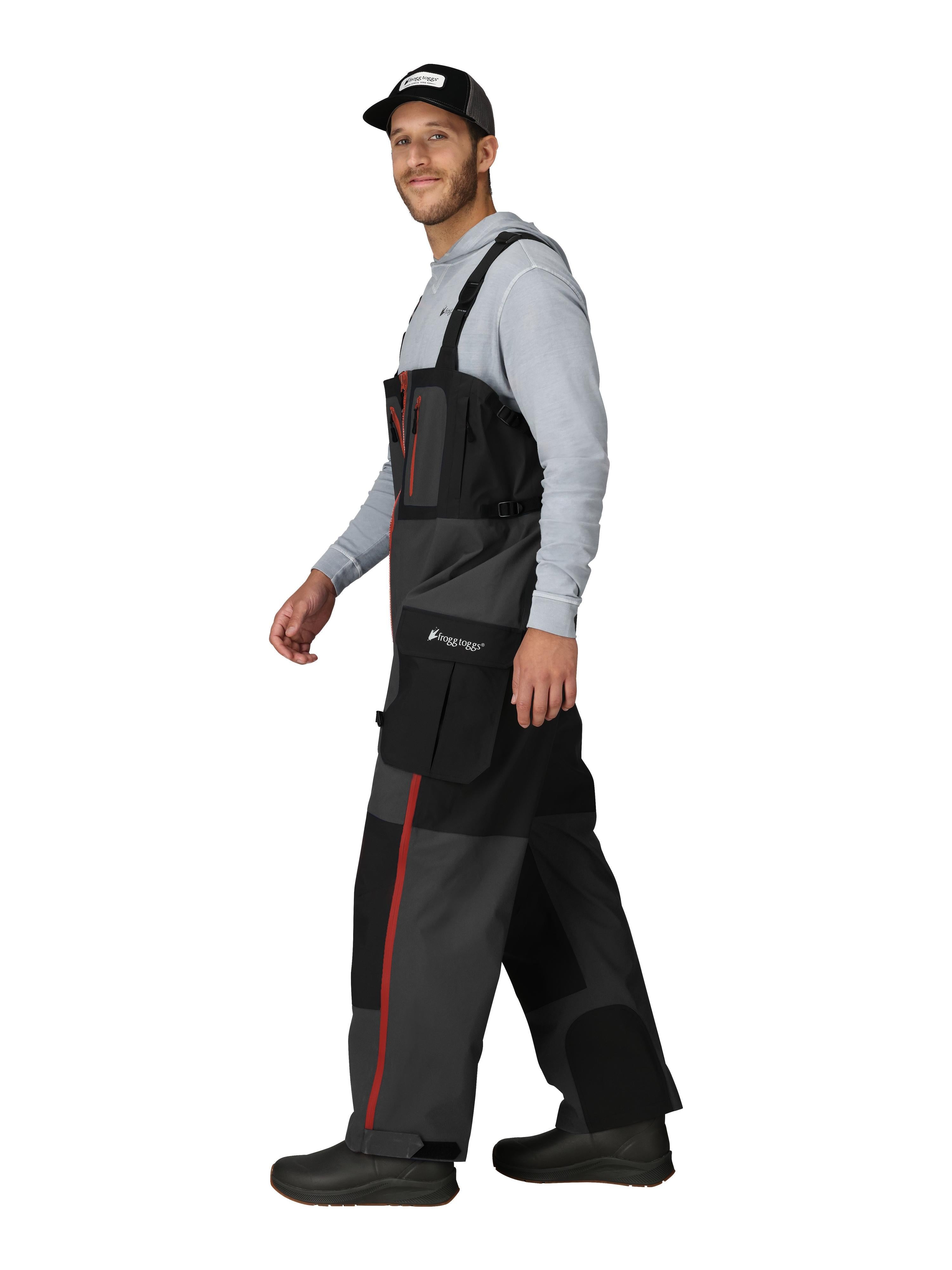 Men's Pilot II Guide Bib | Black / Charcoal