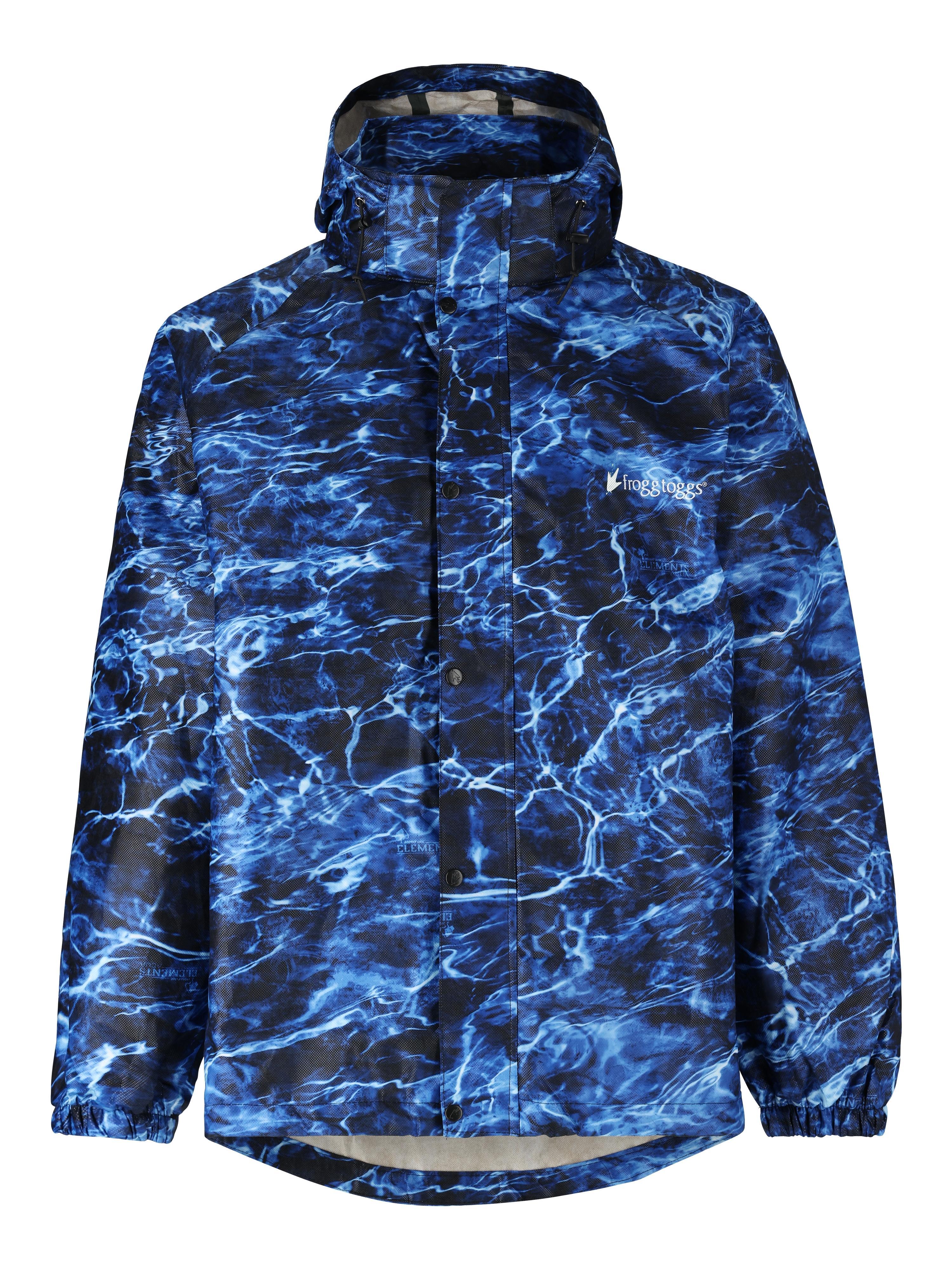 Men's Classic All-Sport Rain Suit | MO Blue Marlin/Black Pants