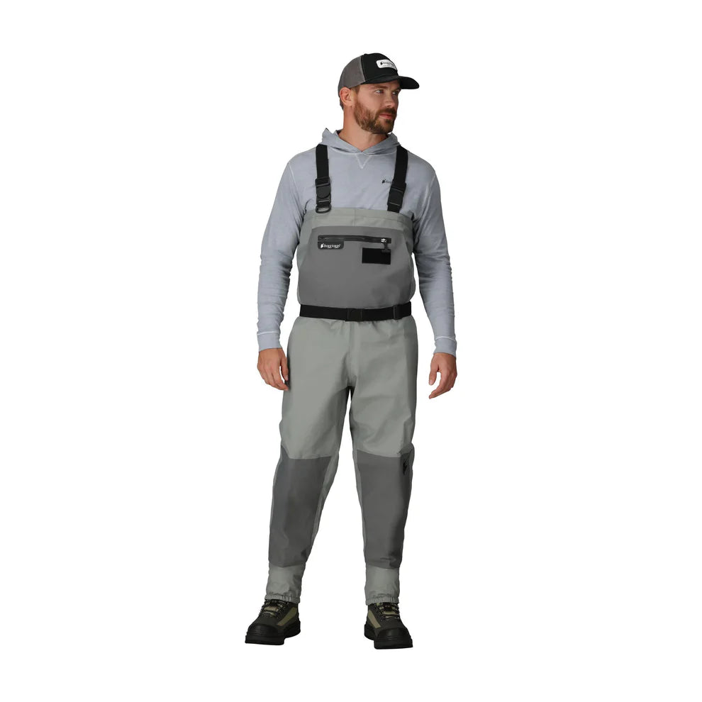 Men's Stout Hellbender PRO SF Chest Wader | Gray