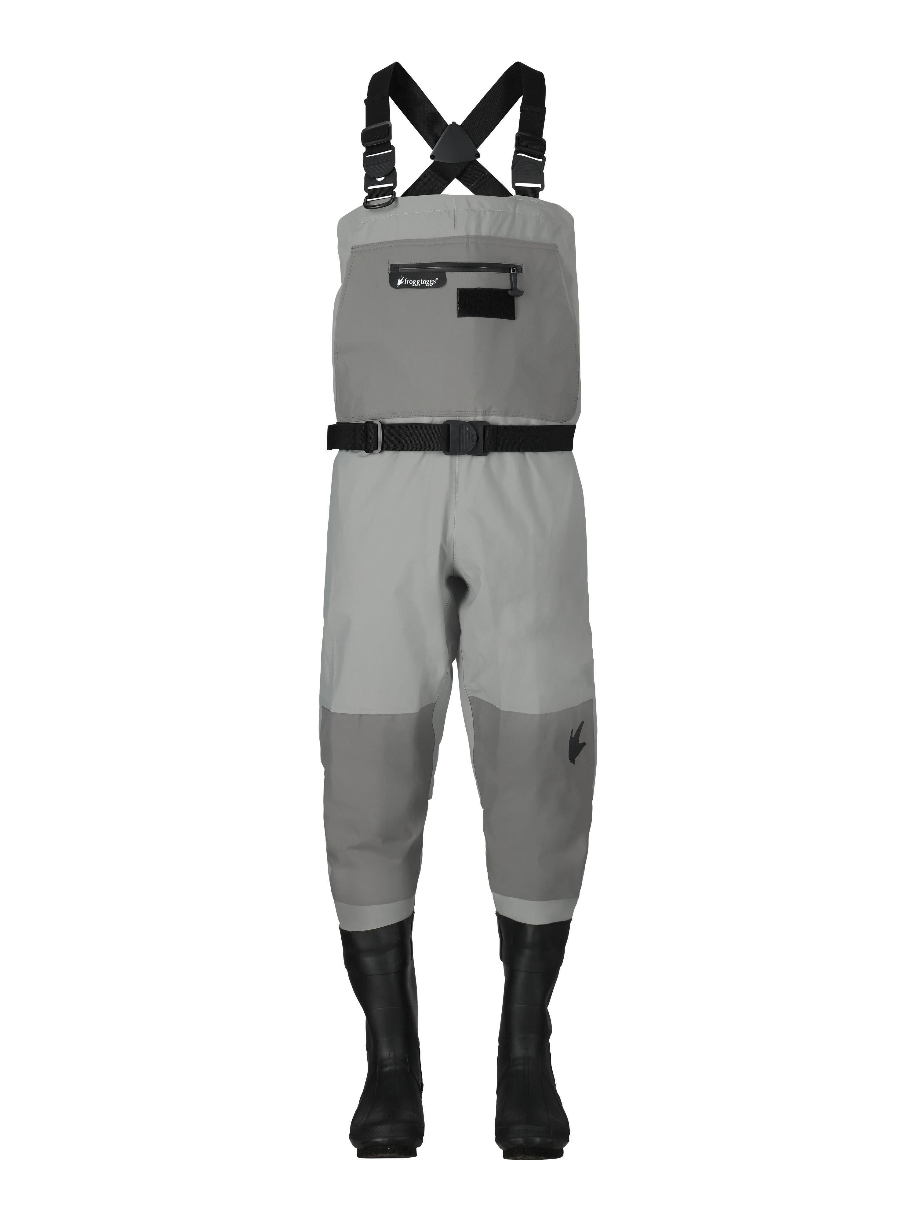 Men's Hellbender PRO Bootfoot Felt Sole Chest Wader | Gray
