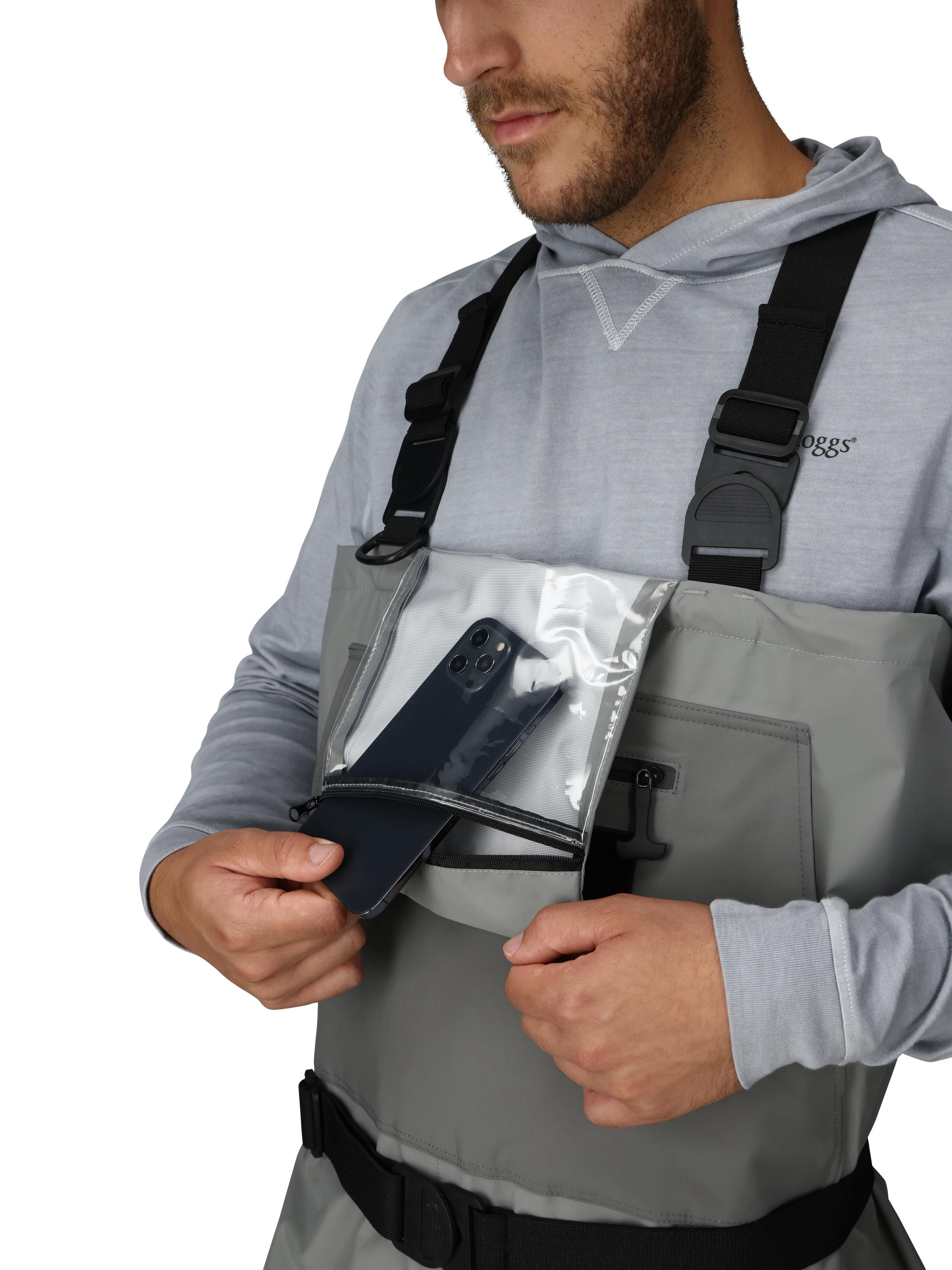 Men's Hellbender PRO Bootfoot Felt Sole Chest Wader | Gray