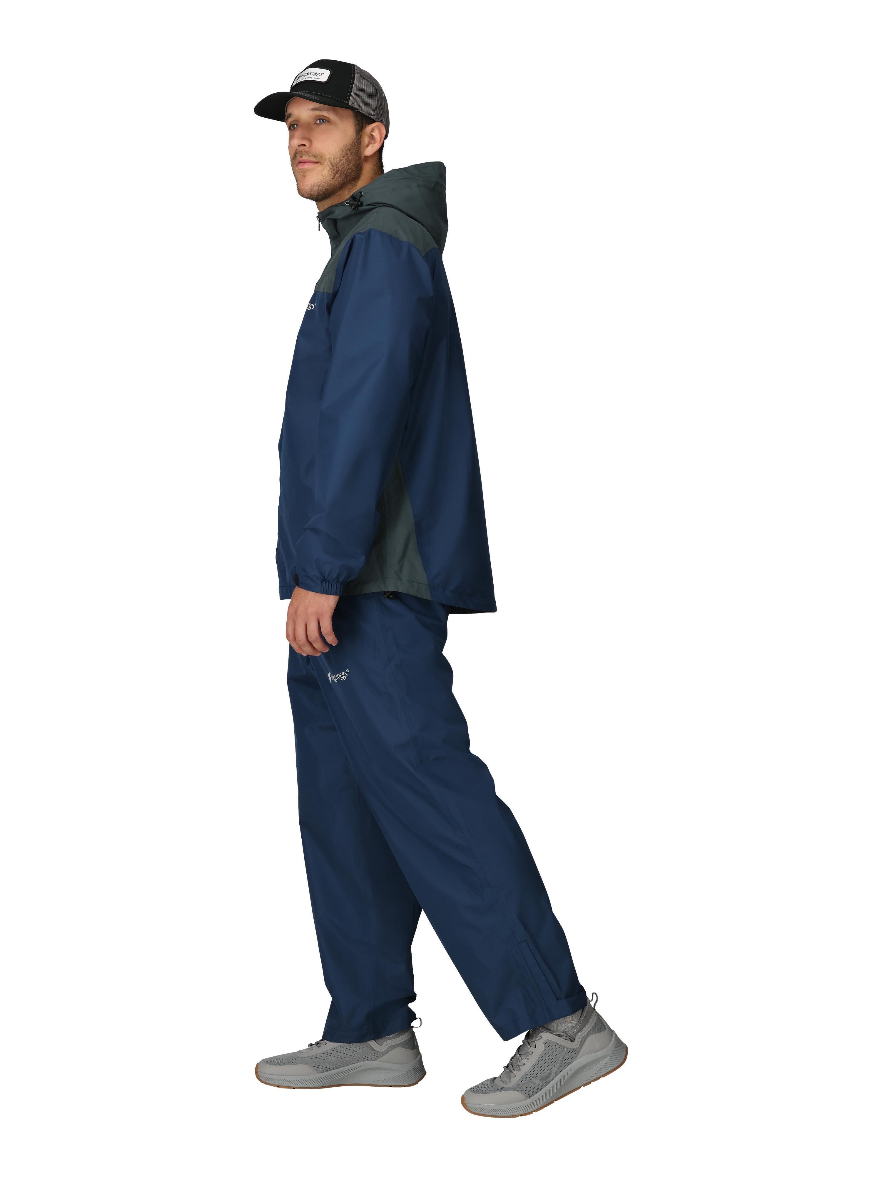 Men's Vapor Rain Suit | Blue and Gray
