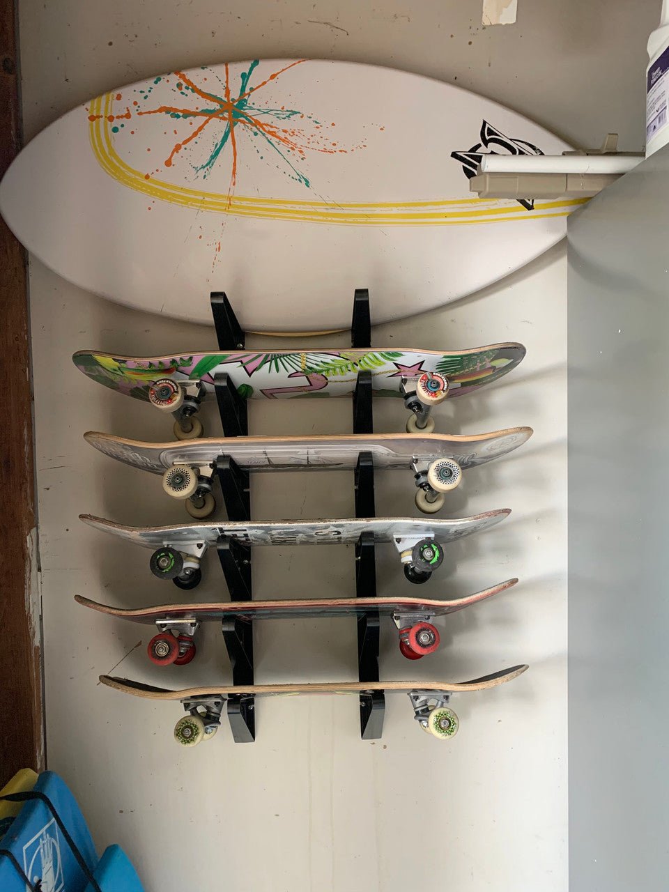 Trifecta Skateboard Storage Rack | 3 Levels | Backcountry Sportsman