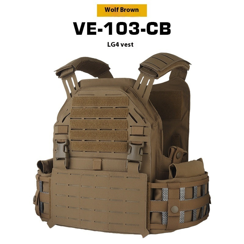 Thickened Laser Tactical Outdoor Protective Mount Vest
