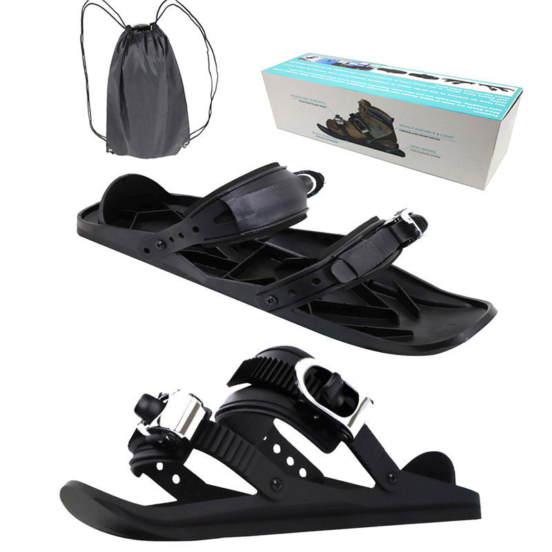 Sled ski boots
