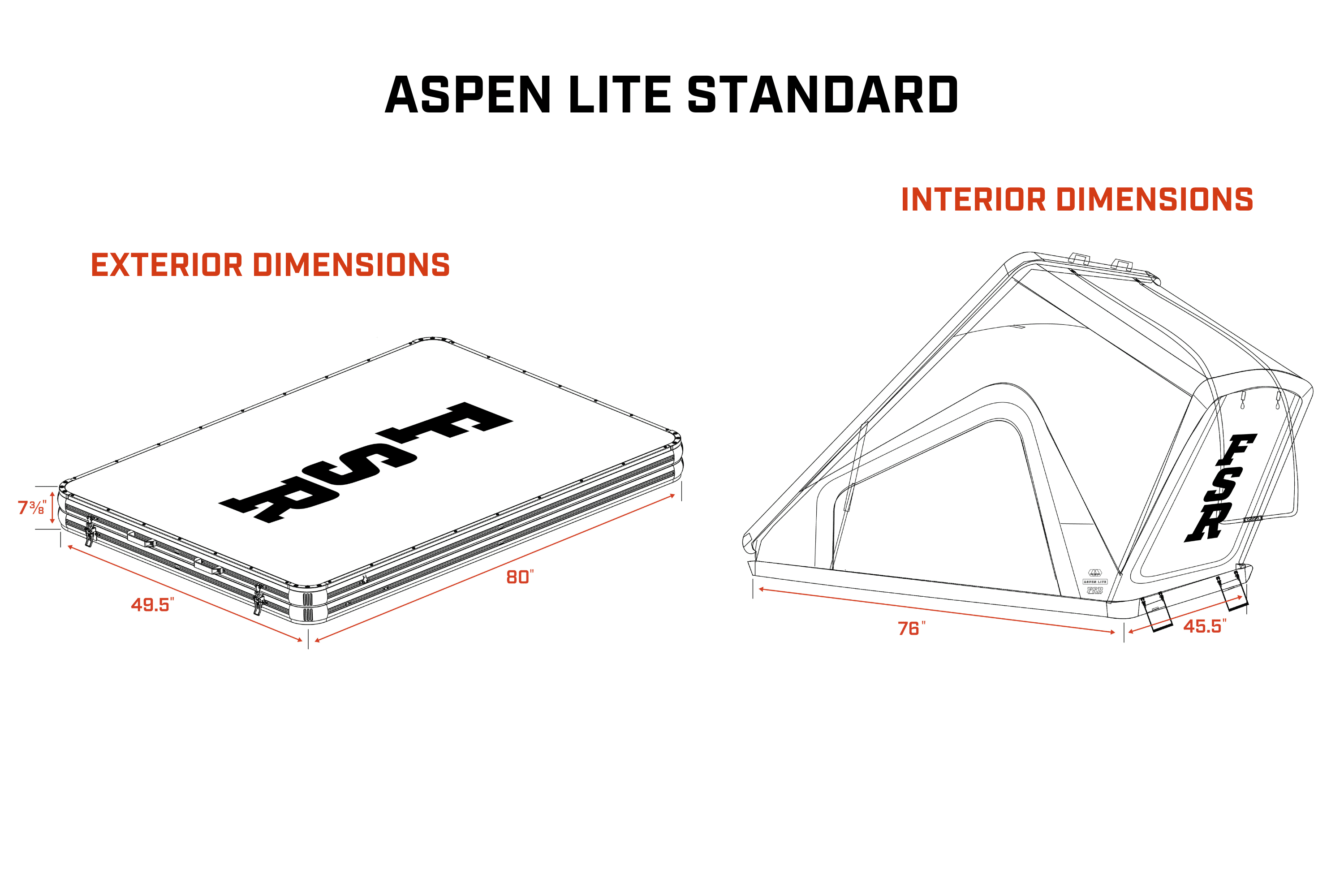 Aspen Lite Standard - Rooftop Tent | Backcountry Sportsman