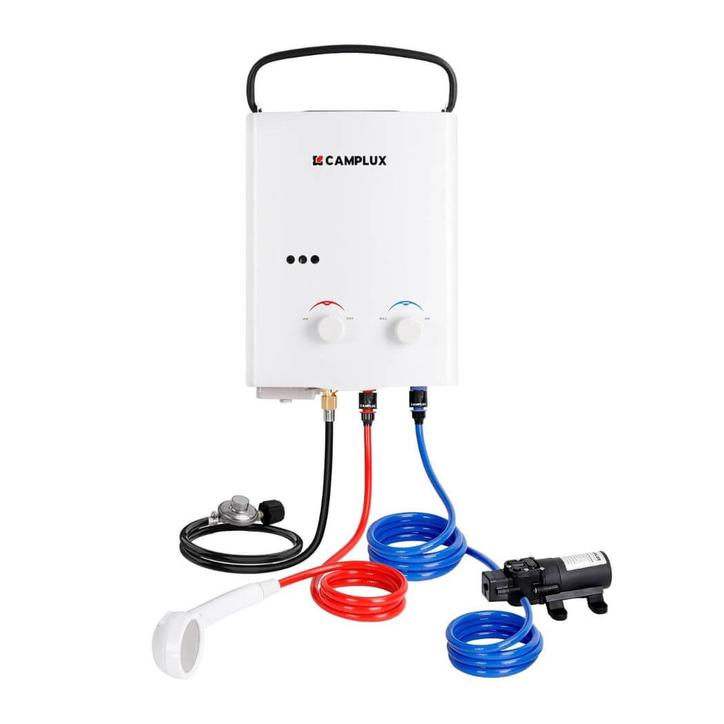 Camplux Camper Water Heater | Backcountry Sportsman
