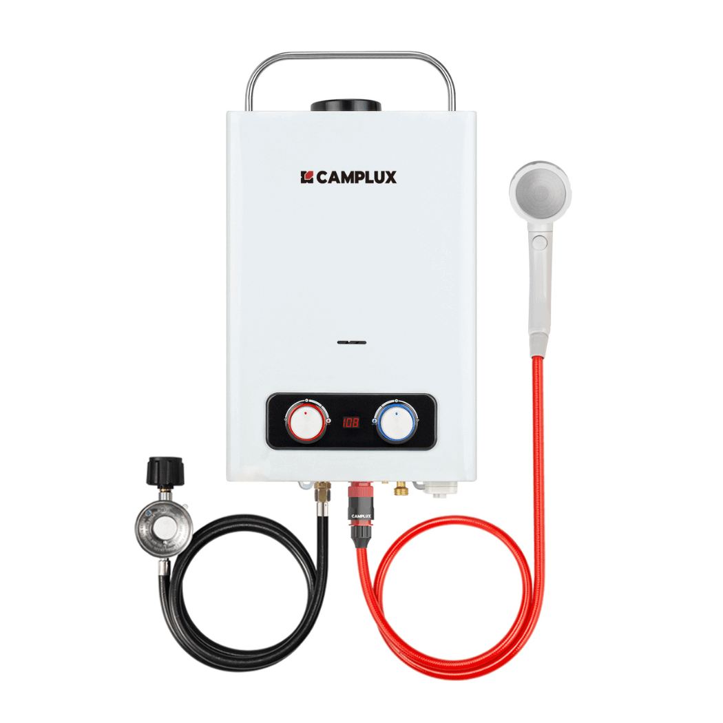 Camplux BD158 Tankless Propane Water Heater Portable | Backcountry Sportsman