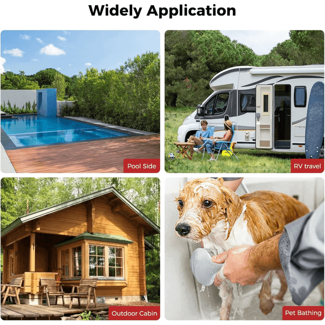 Camplux BW264 Camping Water Heater Propane | Backcountry Sportsman