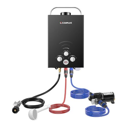 Camplux BW158BP60 Camping Water Heater With Pump Kit | Backcountry Sportsman