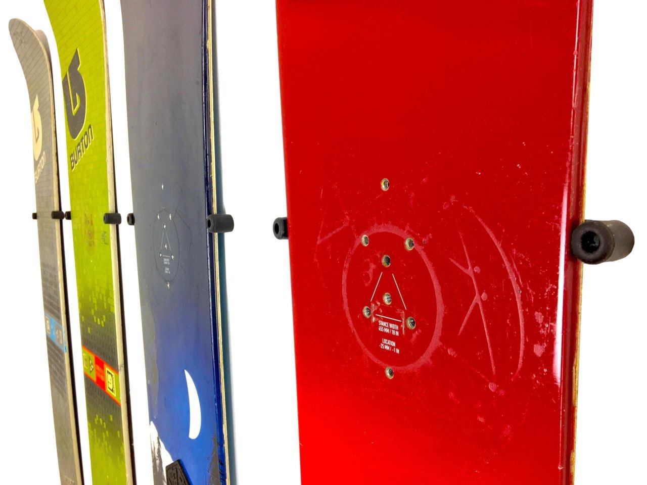The Cinch Snowboard Display | Floating Rack | 1 Board | Backcountry Sportsman