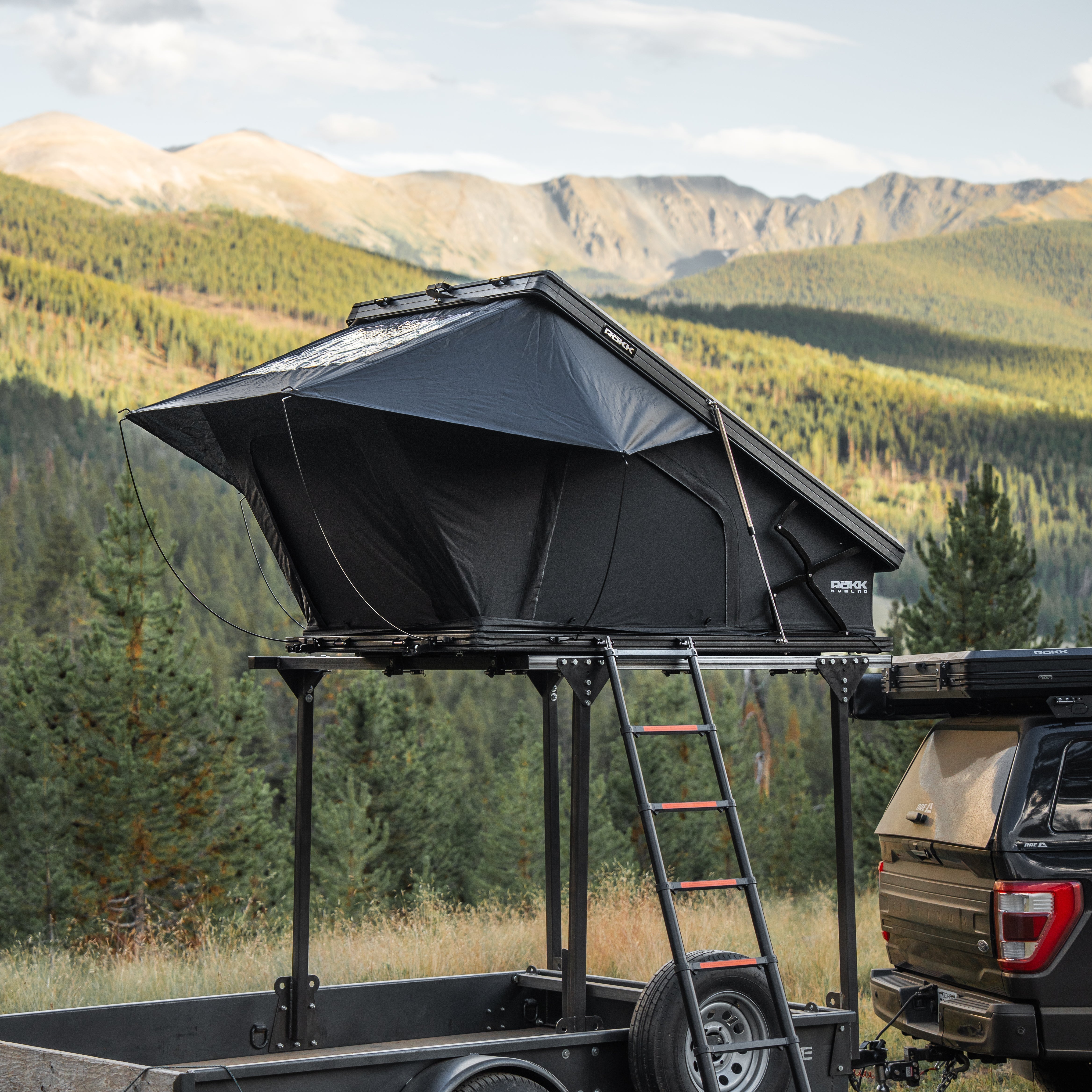 ÖVRLNDR 2P ROOF TOP TENT (Black) | Backcountry Sportsman