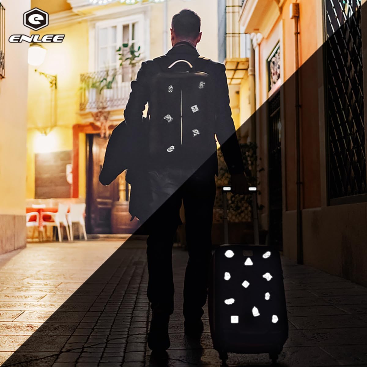 ENLEE Bicycle Reflective Stickers for Enhanced Safety - Bike Wheel Reflectors and Bicycle Stickers for Maximum Visibility E238 | Backcountry Sportsman