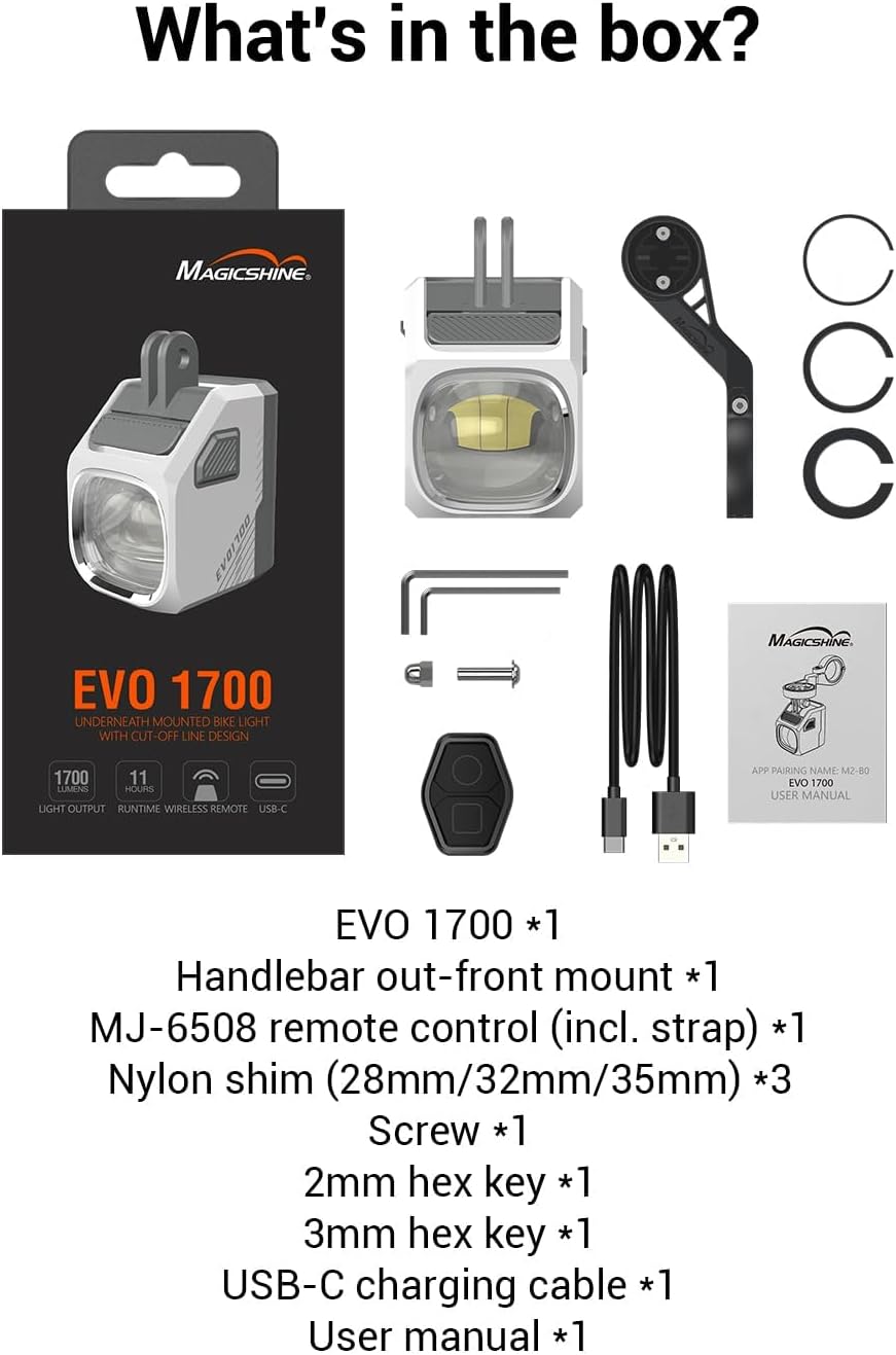 EVO 1700 UNDERNEATH MOUNTED BIKE LIGHT | Backcountry Sportsman