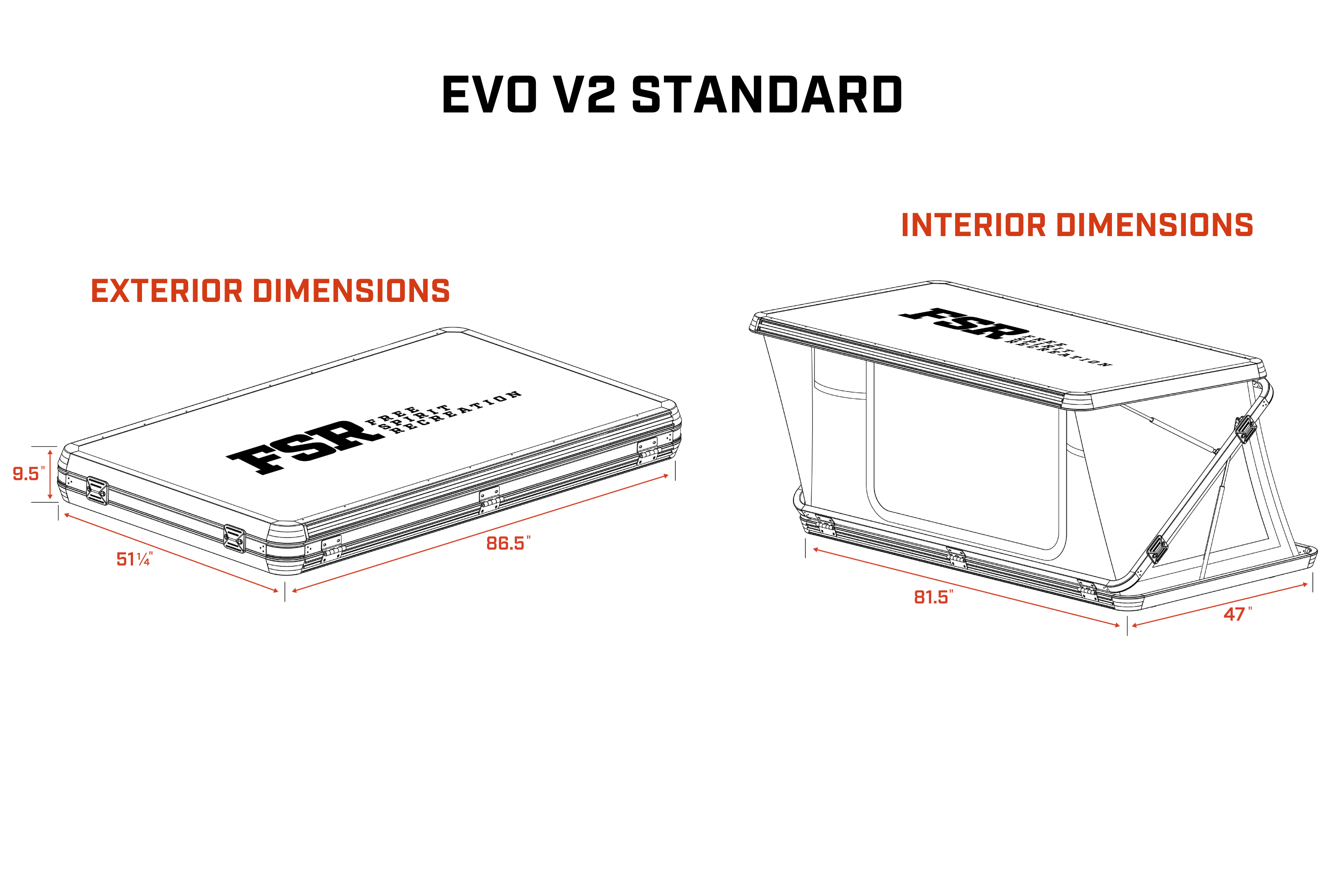 Evolution V2 Standard - Rooftop Tent | Backcountry Sportsman