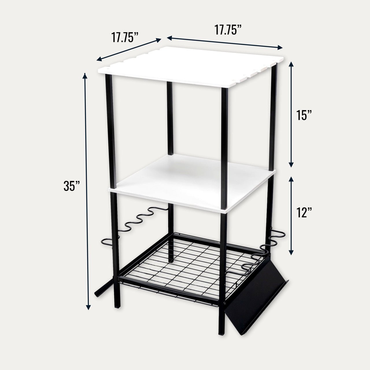 Tarpon Fishing Pole Stand | Holds up to 10 Rods